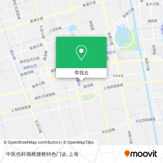 中医伤科颈椎腰椎特色门诊地图