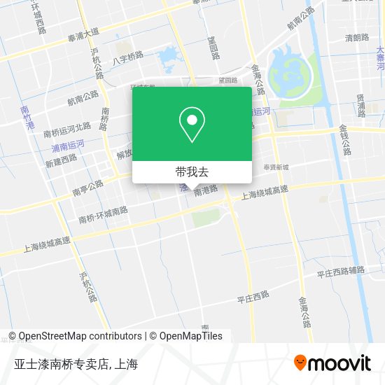 亚士漆南桥专卖店地图