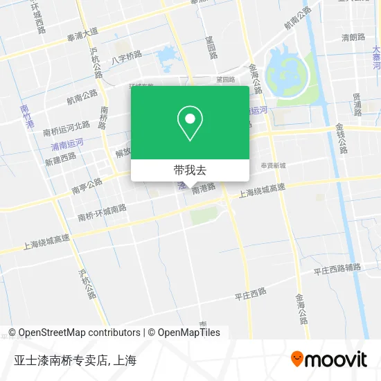 亚士漆南桥专卖店地图