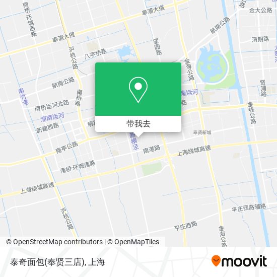 泰奇面包(奉贤三店)地图