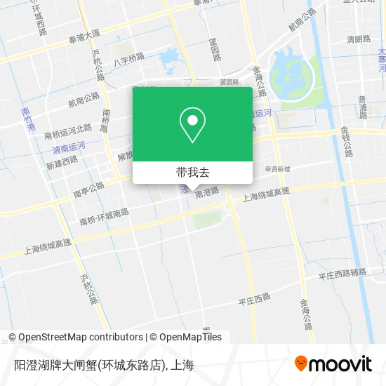阳澄湖牌大闸蟹(环城东路店)地图