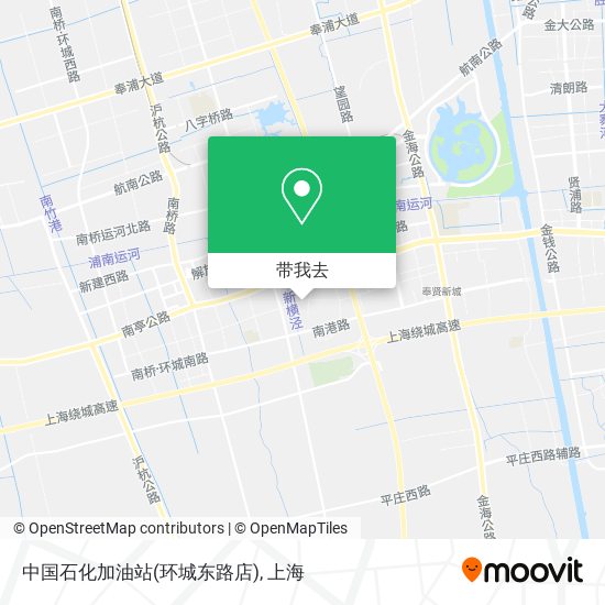 中国石化加油站(环城东路店)地图