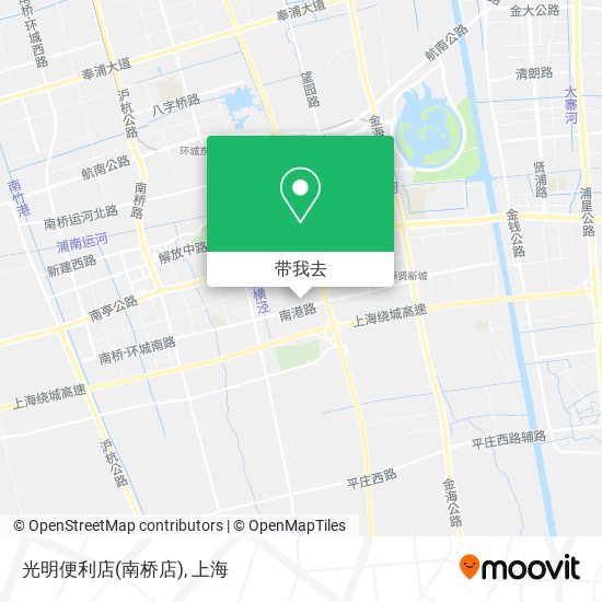 光明便利店(南桥店)地图