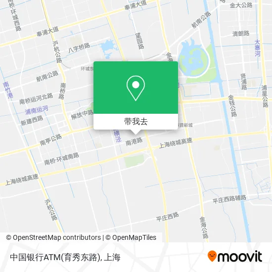 中国银行ATM(育秀东路)地图