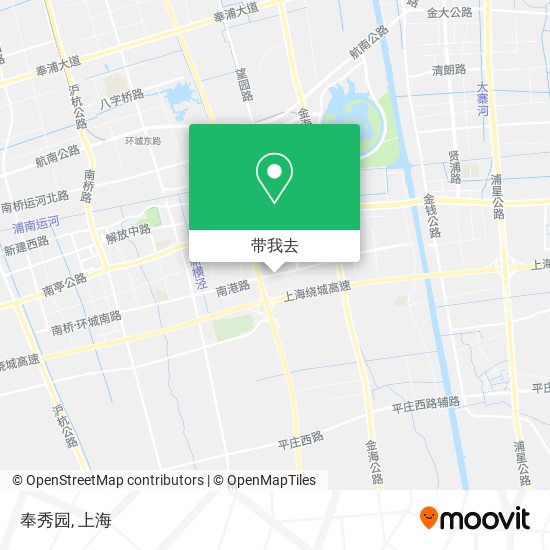 奉秀园地图