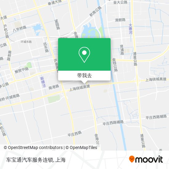 车宝通汽车服务连锁地图