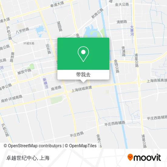 卓越世纪中心地图