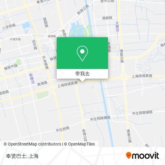 奉贤巴士地图