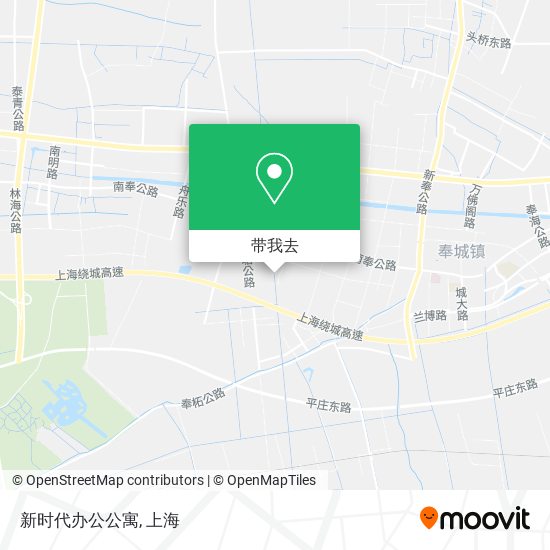新时代办公公寓地图
