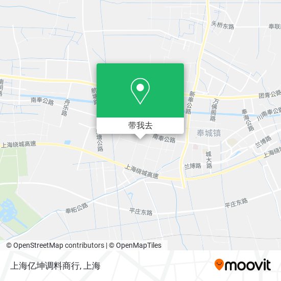 上海亿坤调料商行地图