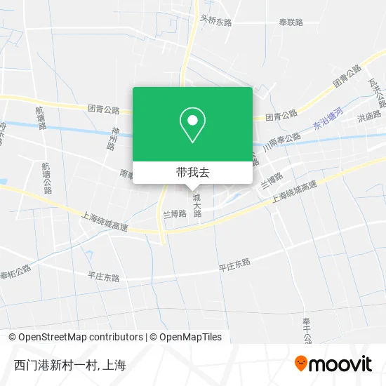 西门港新村一村地图
