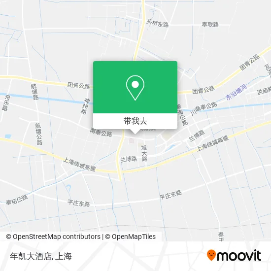 年凯大酒店地图