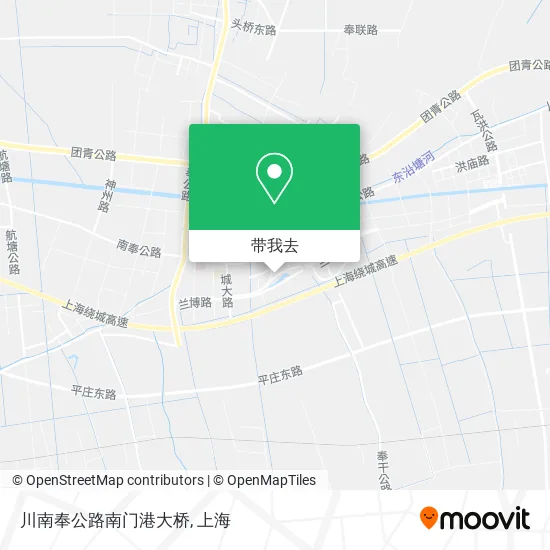 川南奉公路南门港大桥地图