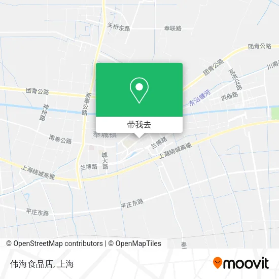 伟海食品店地图
