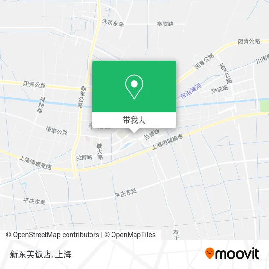 新东美饭店地图