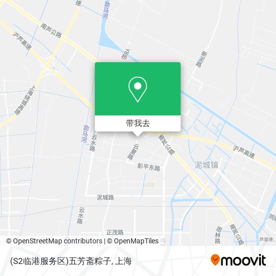 (S2临港服务区)五芳斋粽子地图