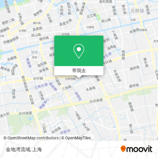 金地湾流域地图