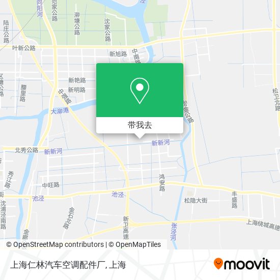 上海仁林汽车空调配件厂地图