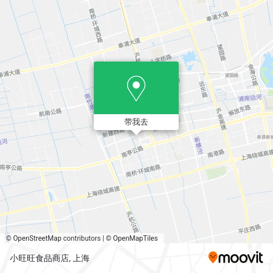 小旺旺食品商店地图
