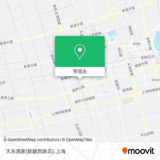 天乐酒家(新建西路店)地图