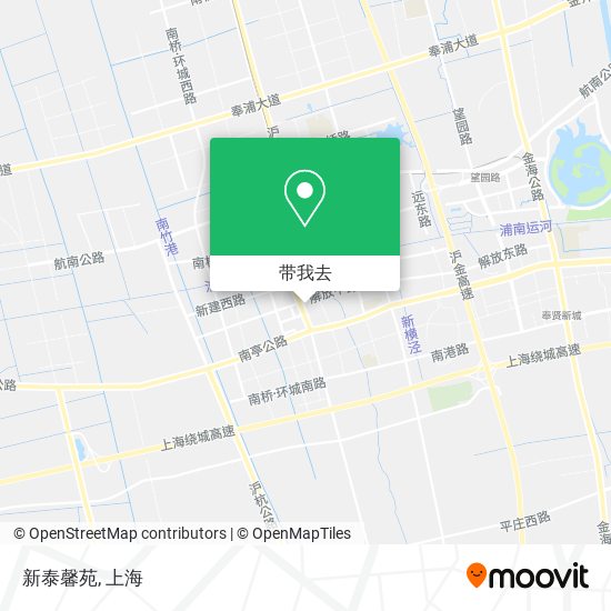 新泰馨苑地图