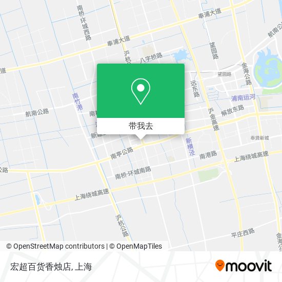 宏超百货香烛店地图