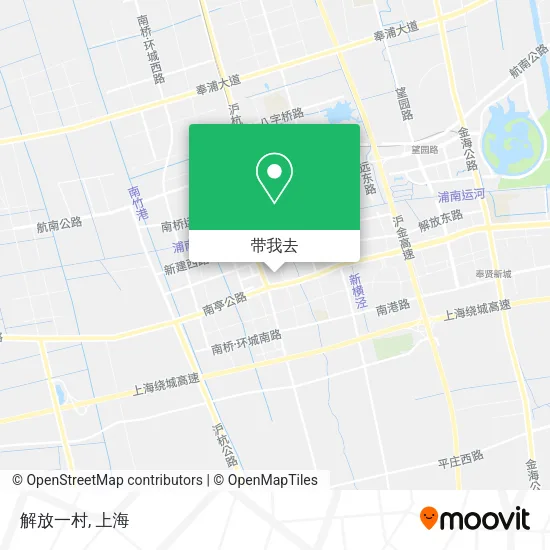 解放一村地图