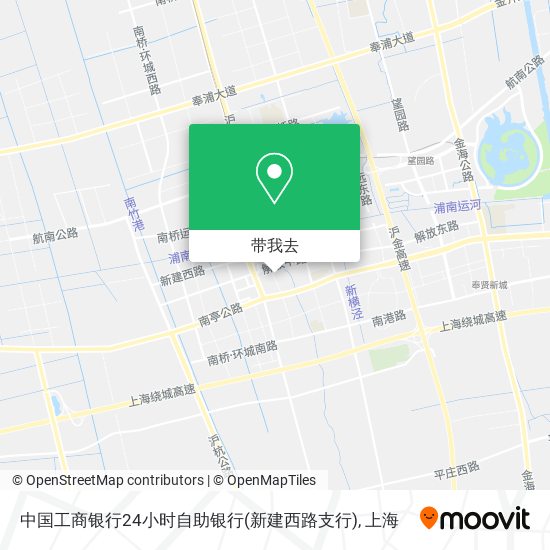 中国工商银行24小时自助银行(新建西路支行)地图