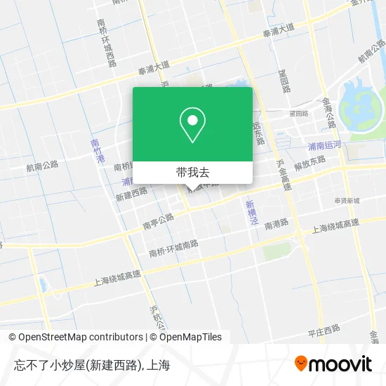 忘不了小炒屋(新建西路)地图