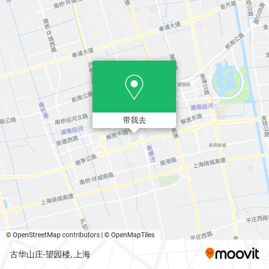 古华山庄-望园楼地图