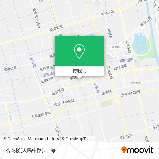 杏花楼(人民中路)地图