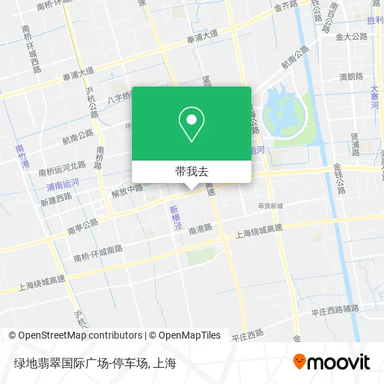 绿地翡翠国际广场-停车场地图