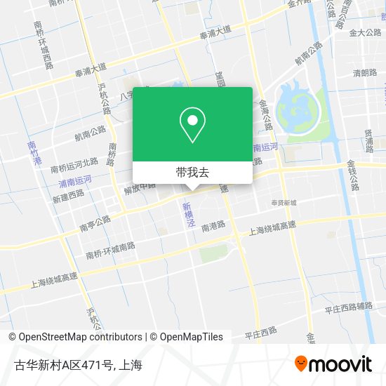 古华新村A区471号地图