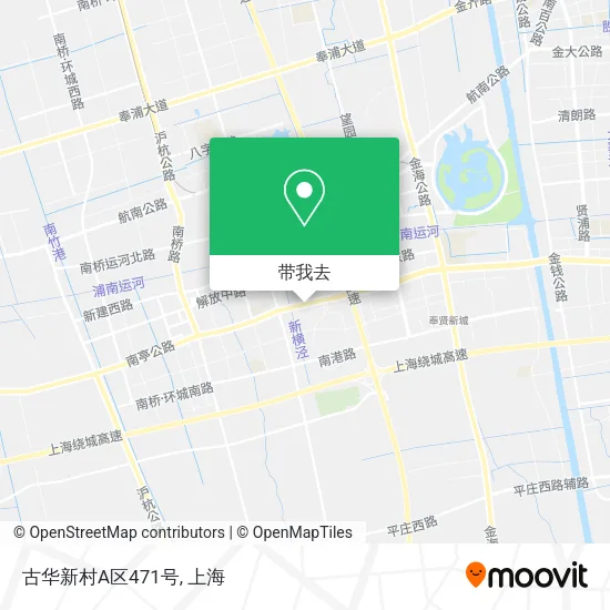 古华新村A区471号地图
