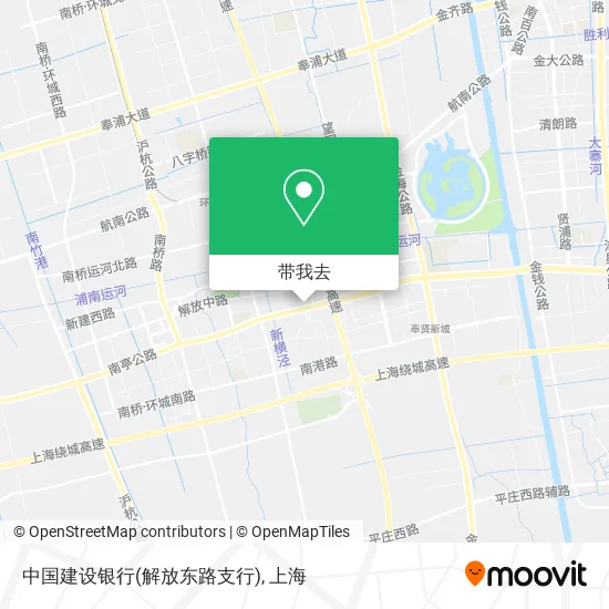 中国建设银行(解放东路支行)地图