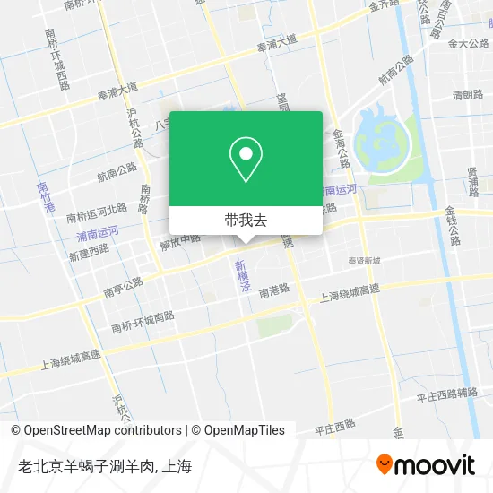 老北京羊蝎子涮羊肉地图
