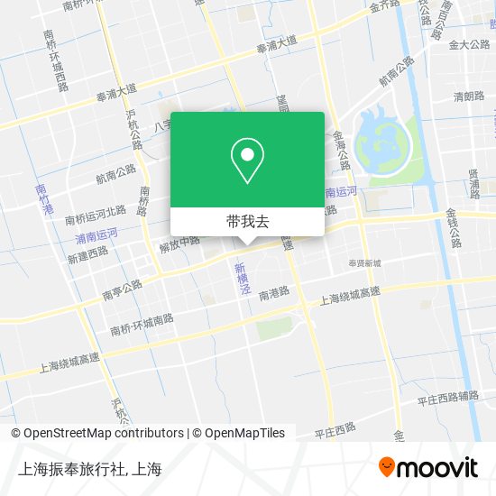 上海振奉旅行社地图