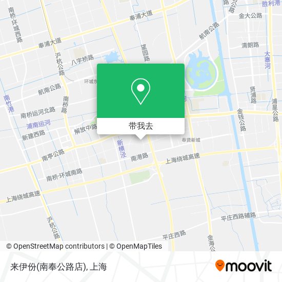 来伊份(南奉公路店)地图