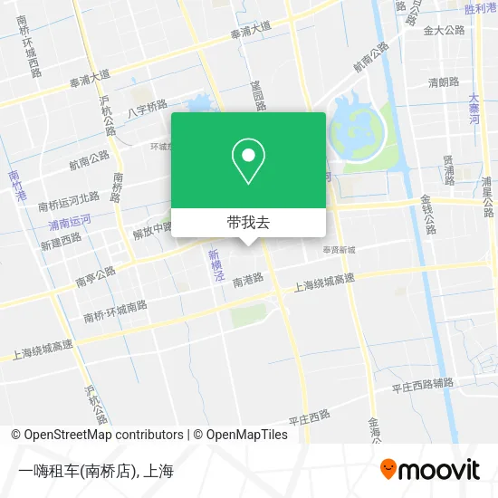 一嗨租车(南桥店)地图
