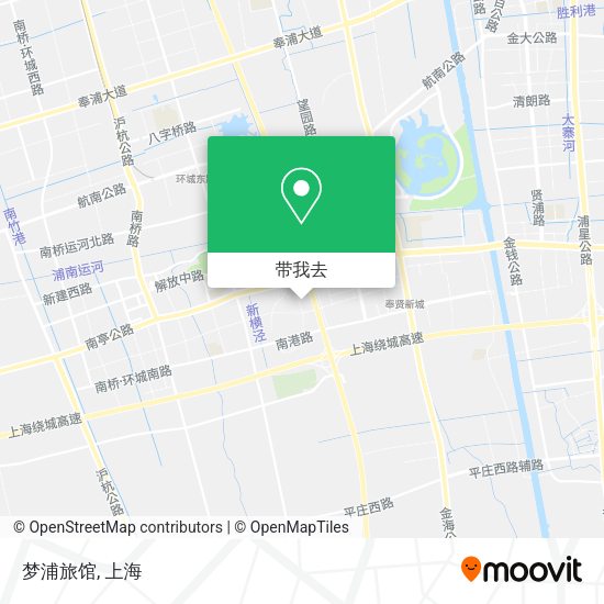 梦浦旅馆地图