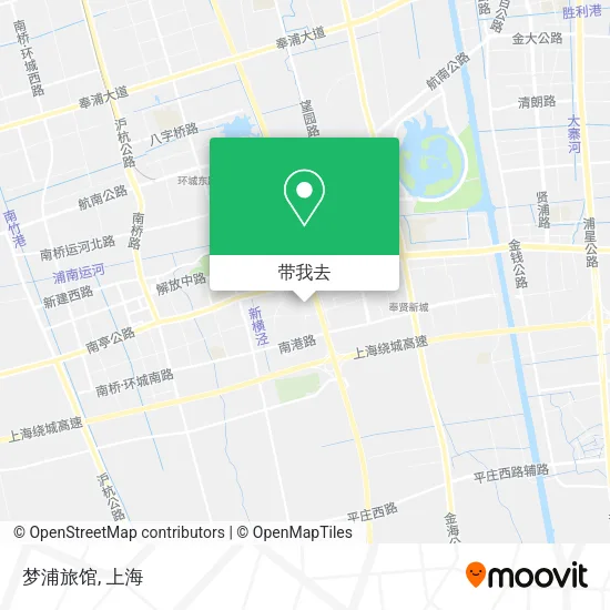 梦浦旅馆地图