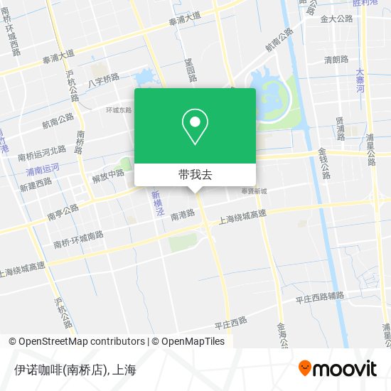 伊诺咖啡(南桥店)地图