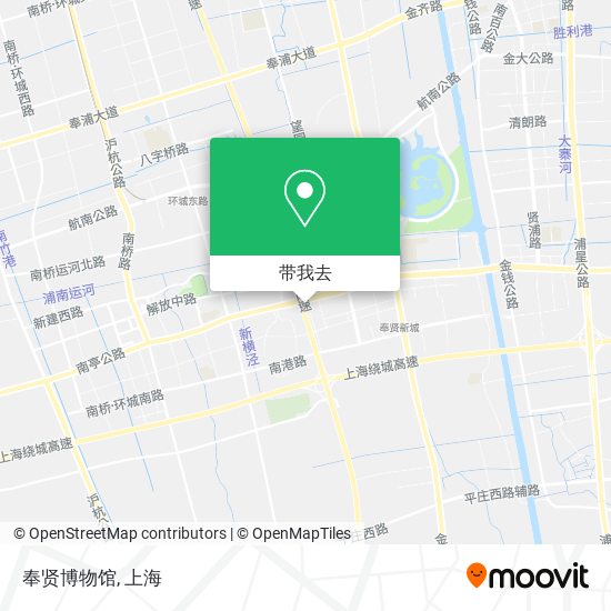 奉贤博物馆地图