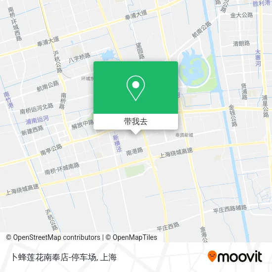 卜蜂莲花南奉店-停车场地图