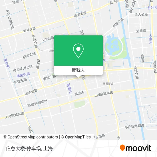 信息大楼-停车场地图