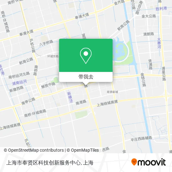上海市奉贤区科技创新服务中心地图
