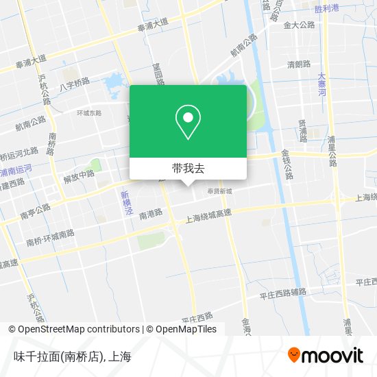 味千拉面(南桥店)地图