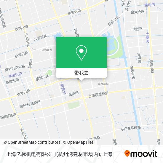 上海亿标机电有限公司(杭州湾建材市场内)地图