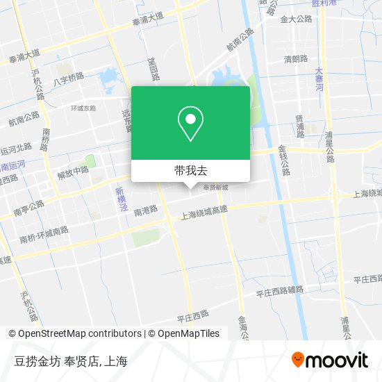 豆捞金坊 奉贤店地图