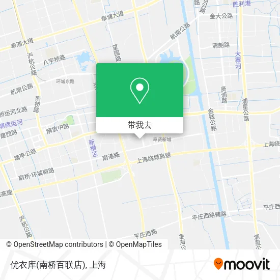 优衣库(南桥百联店)地图